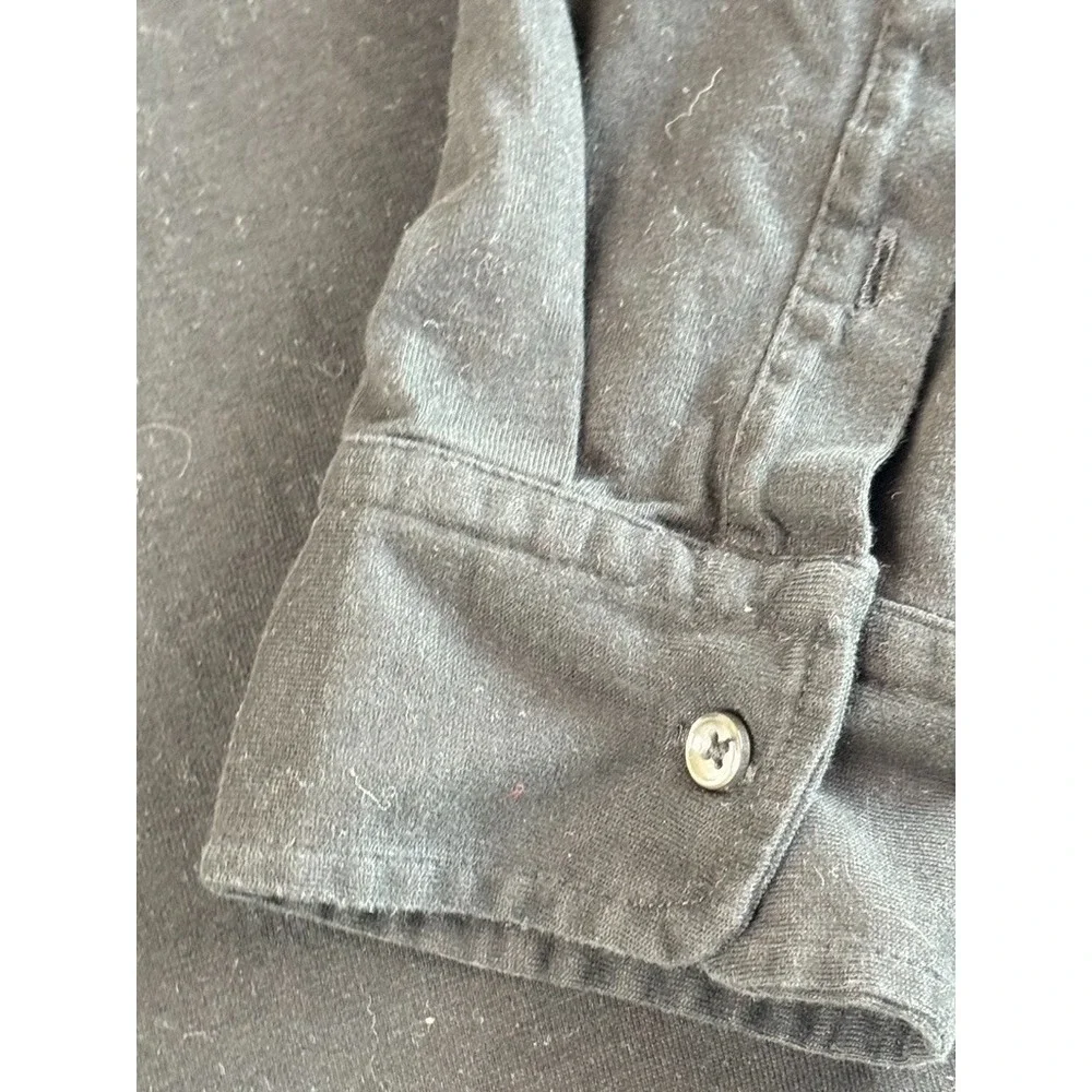 Polo Ralph Lauren Shirt XL Long Sleeve Polo Black Pony Pocket‎